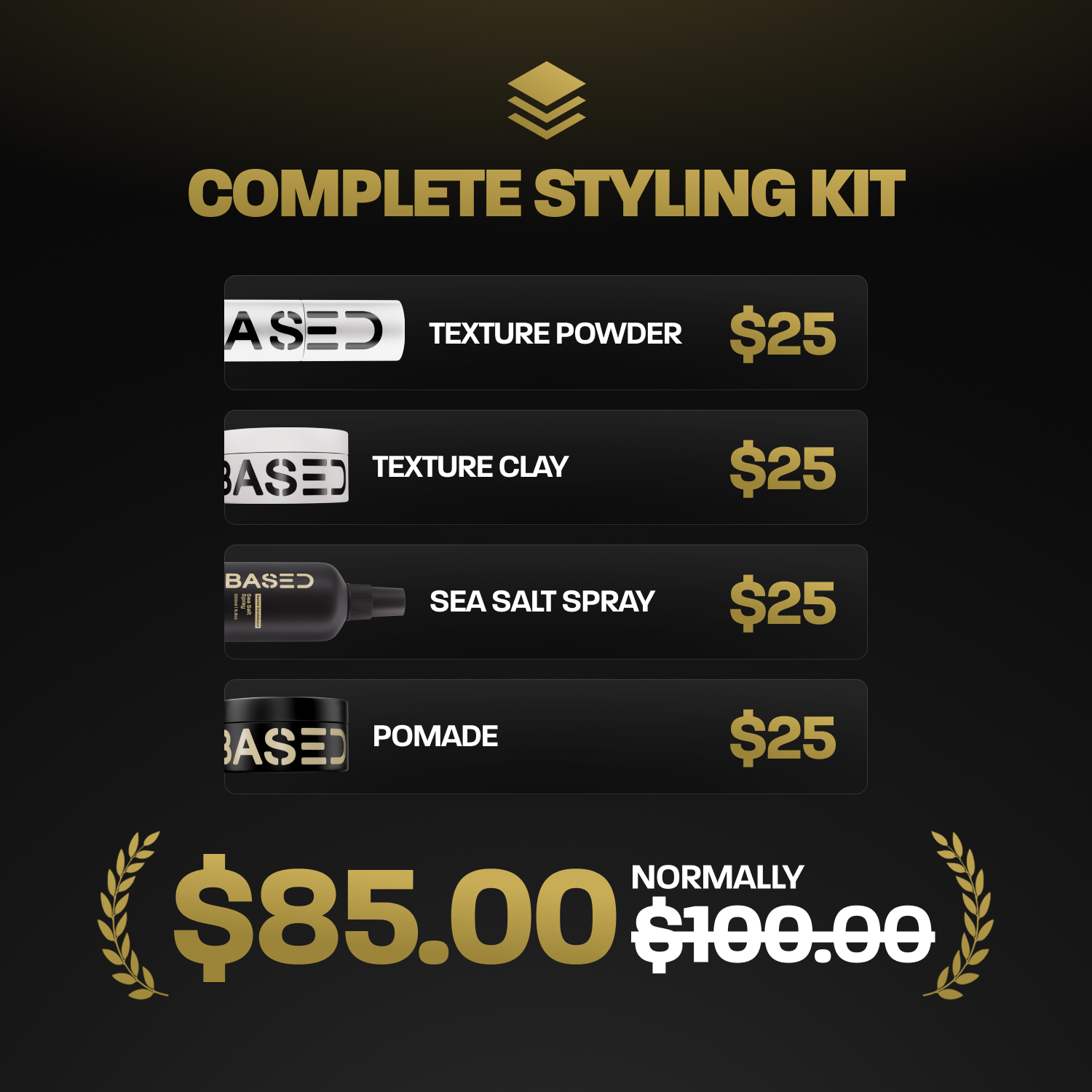 Complete Styling Kit – BASE BODY WORKS